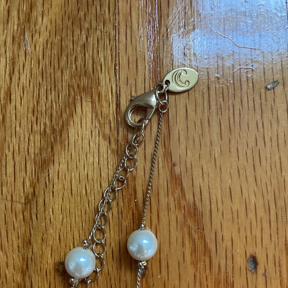 Lot of 4 Charming Charlie Necklaces - Beaded, Layered, Chunky Silver and Gold - Picture 5 of 13